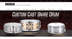 Desktop Screenshot of peace-drums.com